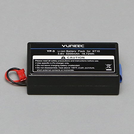 5200mAh 1S 3.6V 1C LiIon Battery: ST10 YUNST10100 - Model Heli Services
