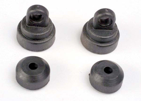 Traxxas 3767 Shock Caps (2) Shock Bottoms (2)