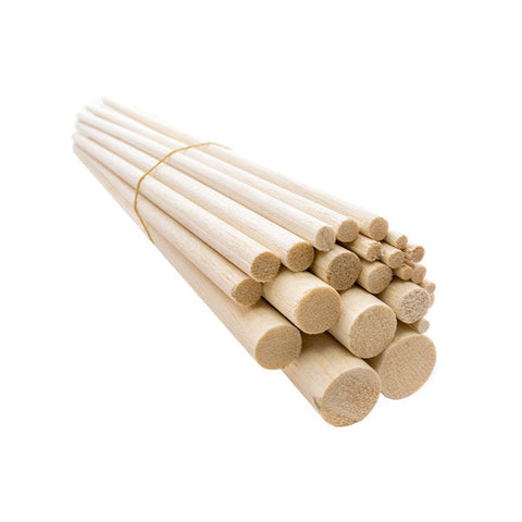 4mm 900mm Hardwood Dowel