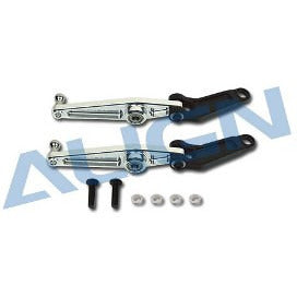 HN7011QFT : Metal Washout Control Arm (Silver) - 700LE Model Heli Services