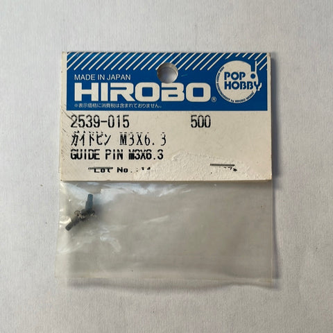 H2539-015 GUIDE PIN M3X6,3 SHUTTLE