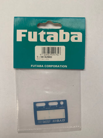 Futaba GY611 Amp Label