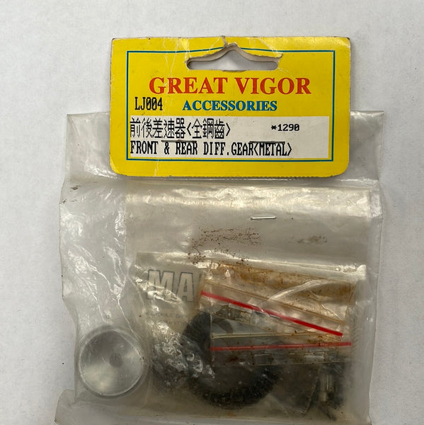 LJ004 Front & Rear Diff Gear Metal GV