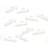 Servo Lead Safety Clips Clear (Pk10)