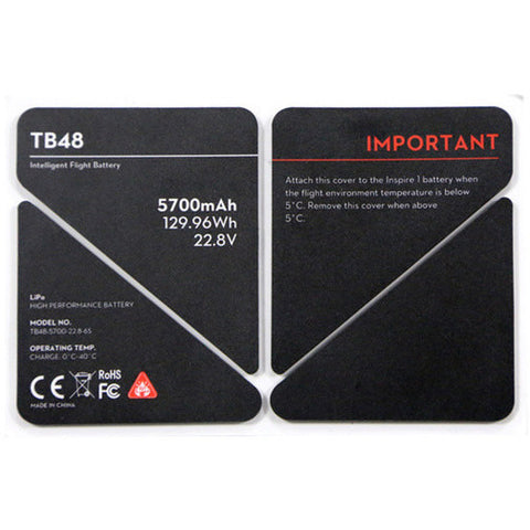 DJI Inspire 1 - TB48 Battery Insulation Sticker Part 51