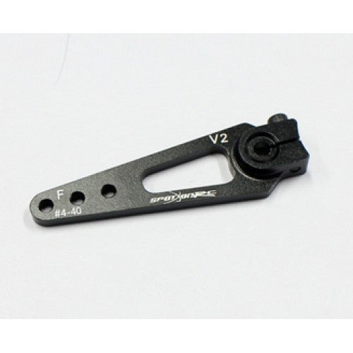 Spot On RC Servo Arm JR 1.75" M3 ( Black)