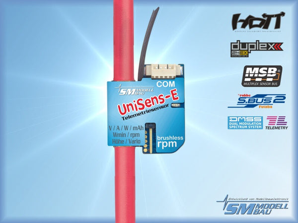 SM Modellbau UniSense E 140A 4mm Cable 3105