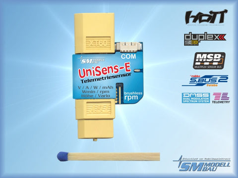 SM Modellbau UniSense E 140A XT60 3101